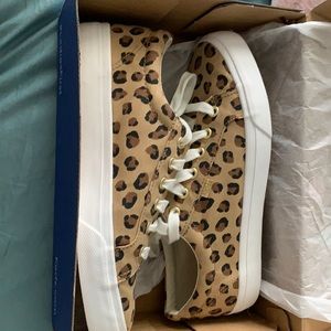 Leopard Print Keds. Worn once.